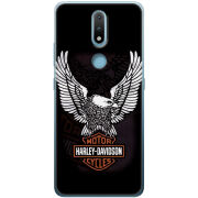 Чехол BoxFace Nokia 2.4 Harley Davidson and eagle