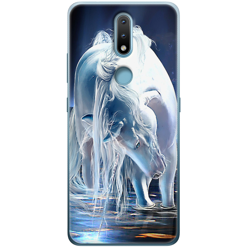 Чехол BoxFace Nokia 2.4 White Horse