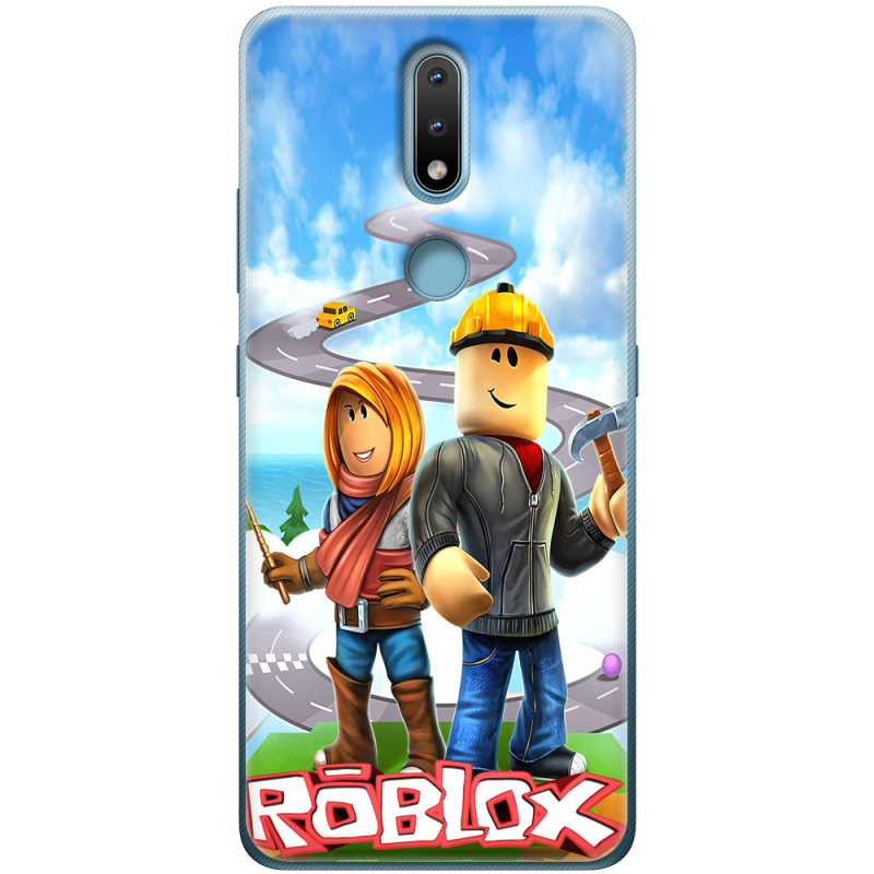 Чехол BoxFace Nokia 2.4 Roblox Білдерман