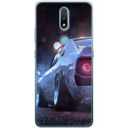 Чехол BoxFace Nokia 2.4 Silver Car