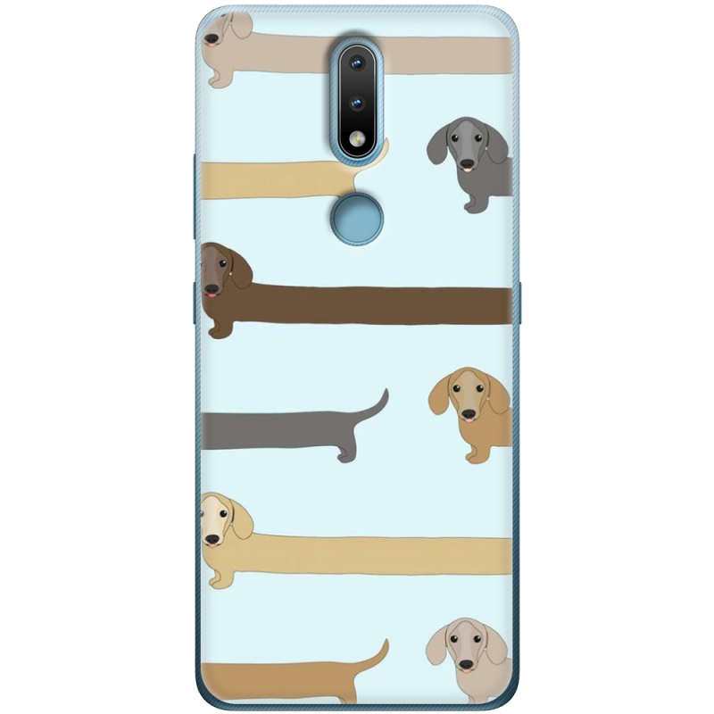 Чехол BoxFace Nokia 2.4 Dachshund