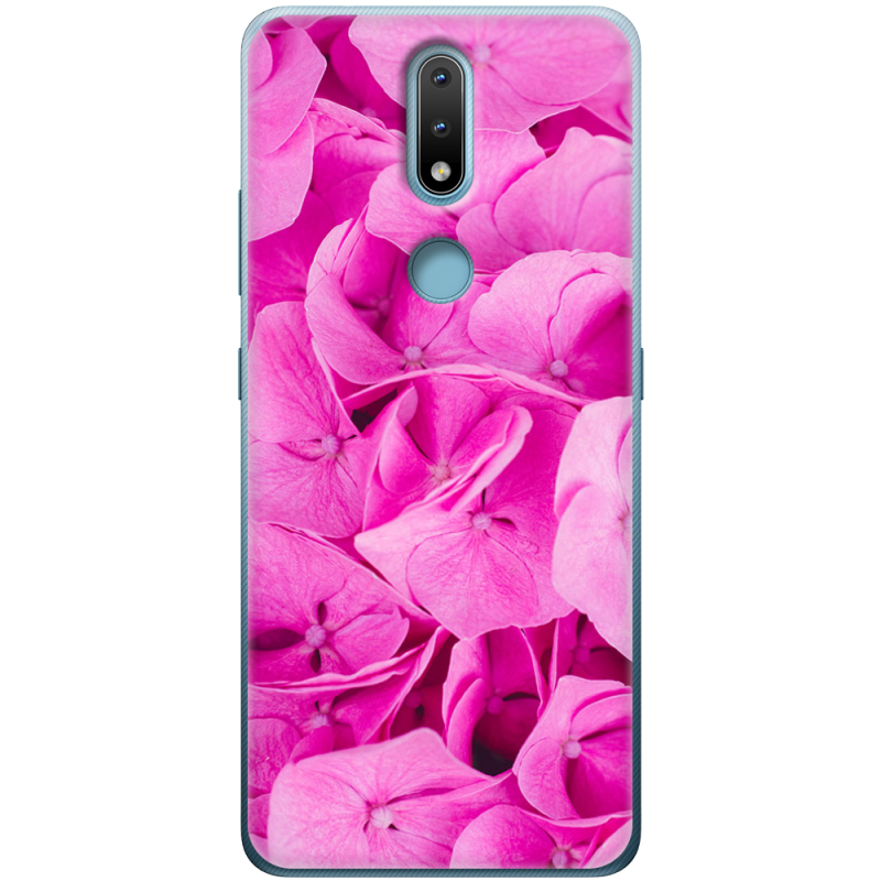 Чехол BoxFace Nokia 2.4 Pink Flowers