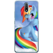 Чехол BoxFace Nokia 2.4 My Little Pony Rainbow Dash