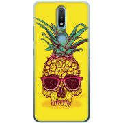 Чехол BoxFace Nokia 2.4 Pineapple Skull