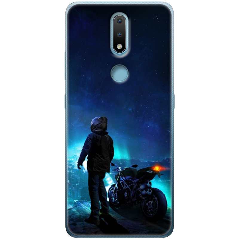 Чехол BoxFace Nokia 2.4 Motorcyclist