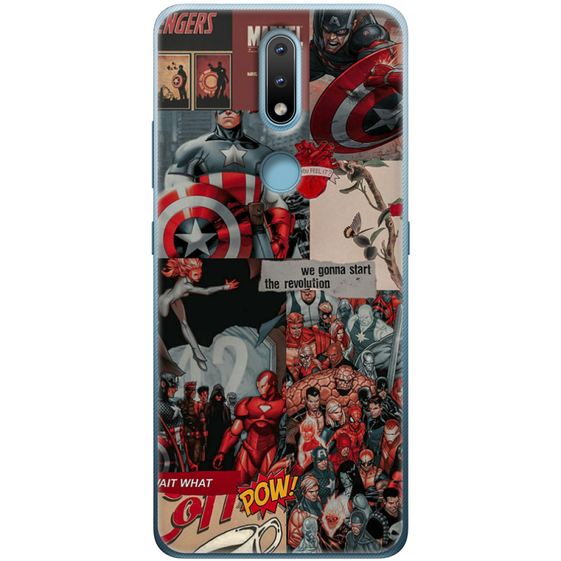 Чехол BoxFace Nokia 2.4 Marvel Avengers