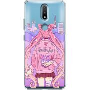 Прозрачный чехол BoxFace Nokia 2.4 Wiked Lady