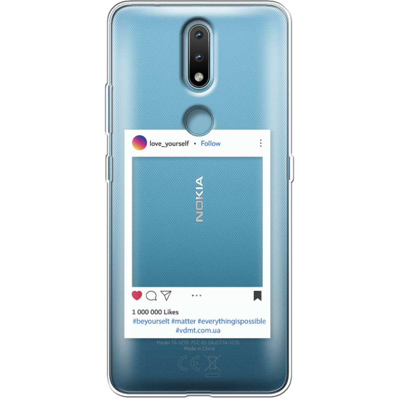 Прозрачный чехол BoxFace Nokia 2.4 Insta