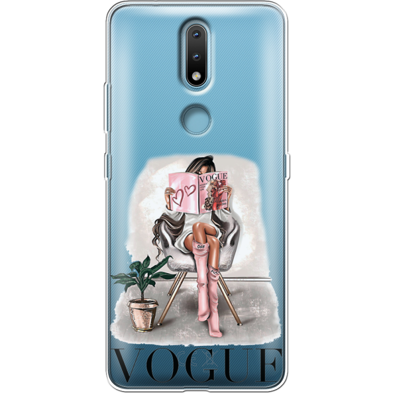 Прозрачный чехол BoxFace Nokia 2.4 VOGUE