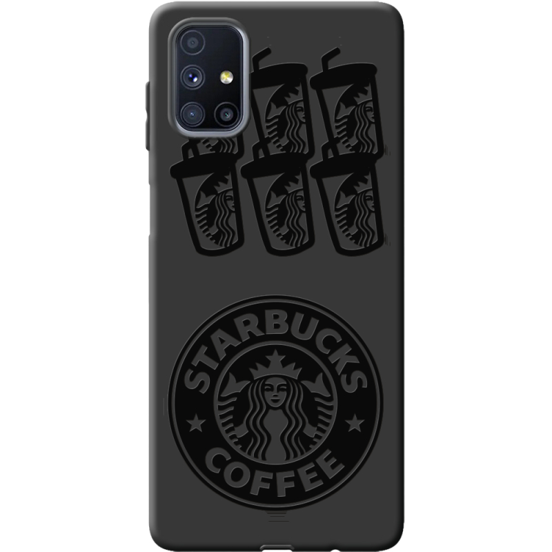 Черный чехол BoxFace Samsung M515 Galaxy M51 Black Coffee