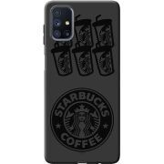 Черный чехол BoxFace Samsung M515 Galaxy M51 Black Coffee