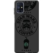 Черный чехол BoxFace Samsung M515 Galaxy M51 Dark Coffee