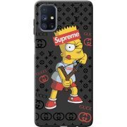 Черный чехол BoxFace Samsung M515 Galaxy M51 Yellow Fun