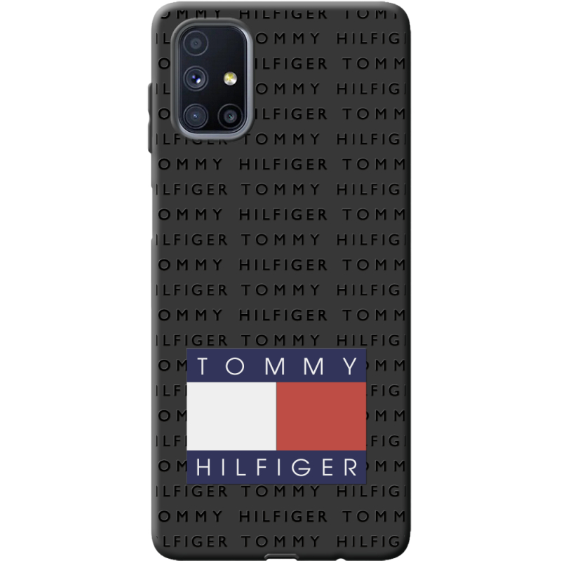 Черный чехол BoxFace Samsung M515 Galaxy M51 Tommy Print