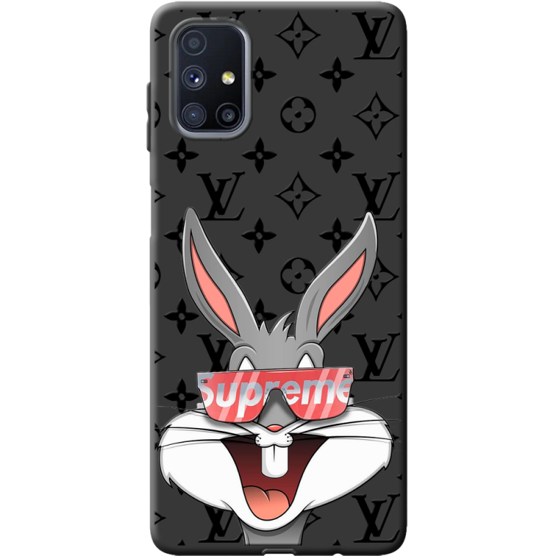 Черный чехол BoxFace Samsung M515 Galaxy M51 looney bunny