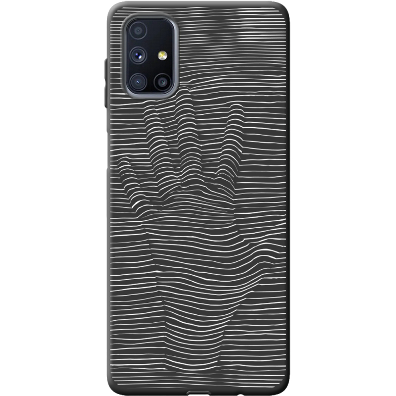 Черный чехол BoxFace Samsung M515 Galaxy M51 Optical Hand