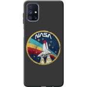 Черный чехол BoxFace Samsung M515 Galaxy M51 NASA