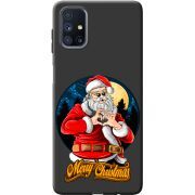 Черный чехол BoxFace Samsung M515 Galaxy M51 Cool Santa