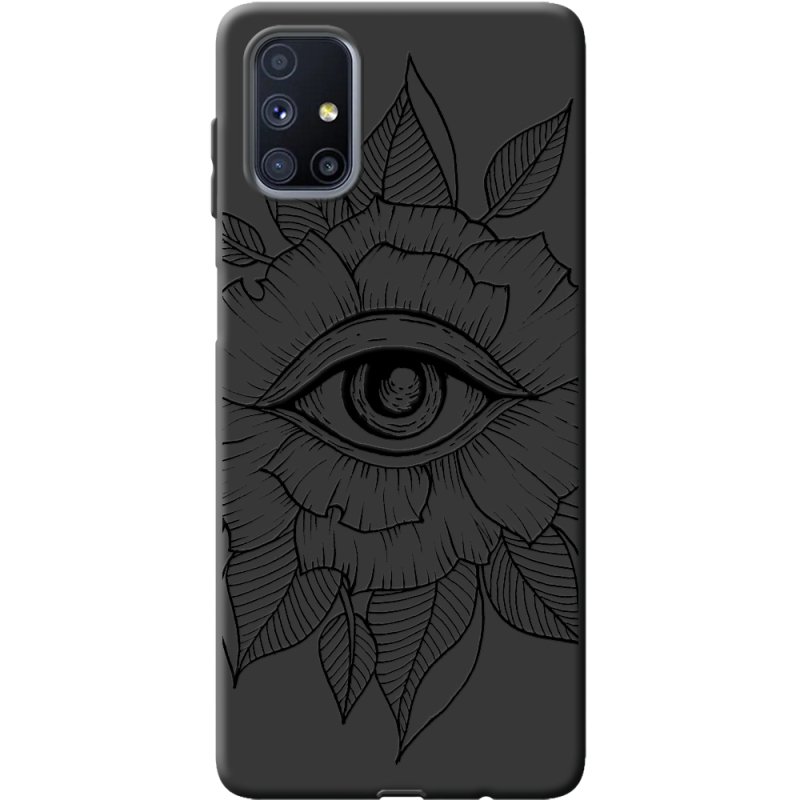 Черный чехол BoxFace Samsung M515 Galaxy M51 Eye