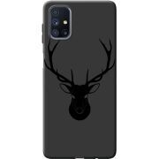 Черный чехол BoxFace Samsung M515 Galaxy M51 Deer