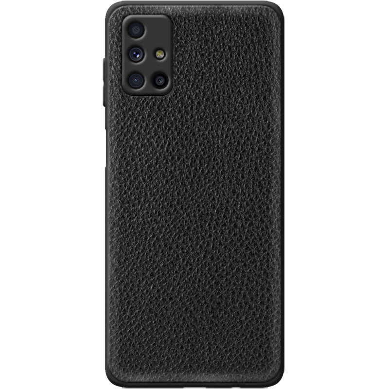 Кожаный чехол Boxface Samsung M515 Galaxy M51 Flotar Black