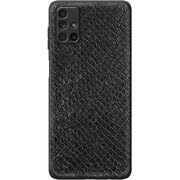 Кожаный чехол Boxface Samsung M515 Galaxy M51 Snake Black