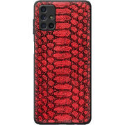 Кожаный чехол Boxface Samsung M515 Galaxy M51 Reptile Red