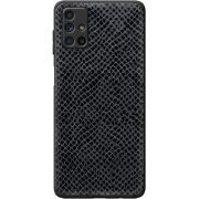Кожаный чехол Boxface Samsung M515 Galaxy M51 Snake Graphite