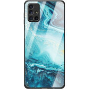 Защитный чехол BoxFace Glossy Panel Samsung M515 Galaxy M51 Blue Marble