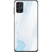 Защитный чехол BoxFace Glossy Panel Samsung M515 Galaxy M51 Light Marble