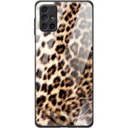 Защитный чехол BoxFace Glossy Panel Samsung M515 Galaxy M51 Leopard Fur