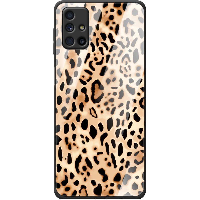 Защитный чехол BoxFace Glossy Panel Samsung M515 Galaxy M51 Leopard Print