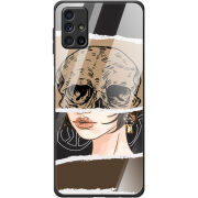 Защитный чехол BoxFace Glossy Panel Samsung M515 Galaxy M51 Skull-Girl