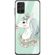 Защитный чехол BoxFace Glossy Panel Samsung M515 Galaxy M51 My Unicorn