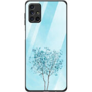 Защитный чехол BoxFace Glossy Panel Samsung M515 Galaxy M51 Blue Tree