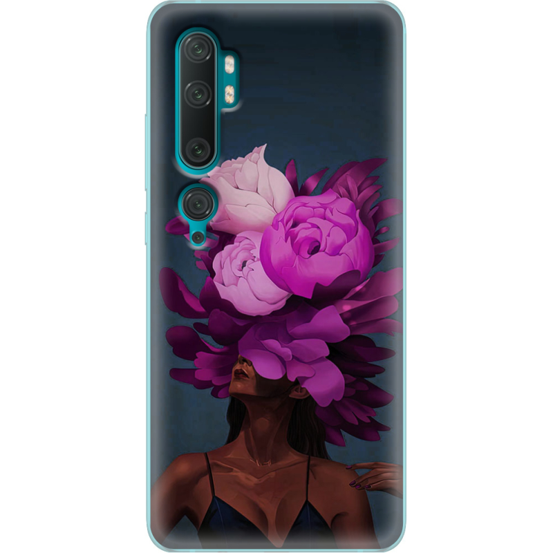 Чехол Uprint Xiaomi Mi Note 10 / Mi Note 10 Pro Exquisite Purple Flowers