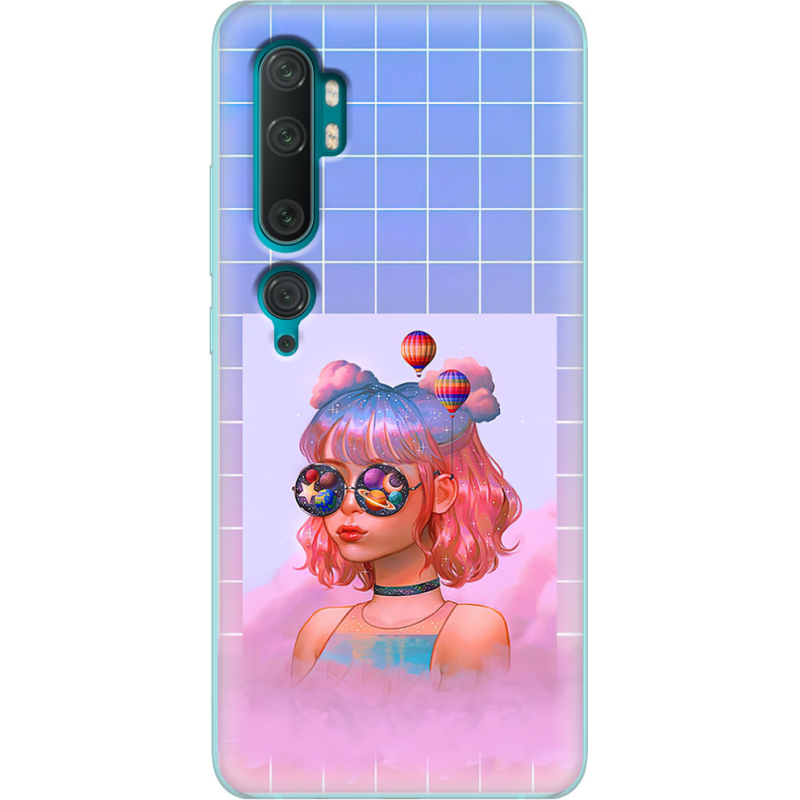 Чехол Uprint Xiaomi Mi Note 10 / Mi Note 10 Pro Girl in the Clouds