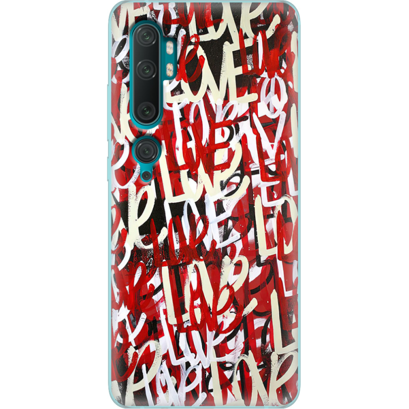 Чехол Uprint Xiaomi Mi Note 10 / Mi Note 10 Pro Love Graffiti