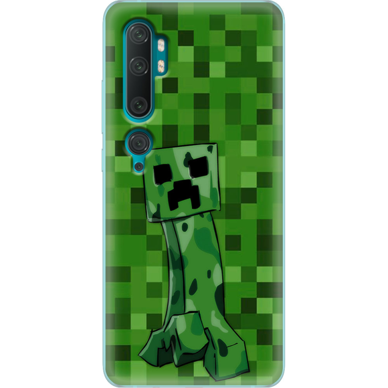 Чехол Uprint Xiaomi Mi Note 10 / Mi Note 10 Pro Minecraft Creeper