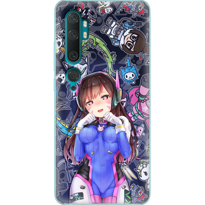 Чехол Uprint Xiaomi Mi Note 10 / Mi Note 10 Pro Overwatch D.VA