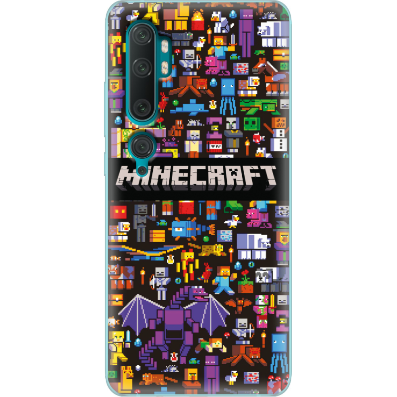 Чехол Uprint Xiaomi Mi Note 10 / Mi Note 10 Pro Minecraft Mobbery