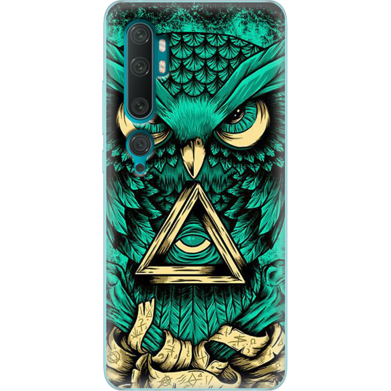 Чехол Uprint Xiaomi Mi Note 10 / Mi Note 10 Pro Masonic Owl