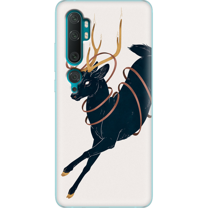 Чехол Uprint Xiaomi Mi Note 10 / Mi Note 10 Pro Black Deer