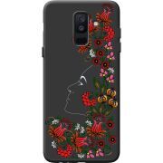 Черный чехол BoxFace Samsung A605 Galaxy A6 Plus 2018 3D Ukrainian Muse