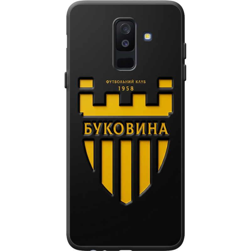 Черный чехол BoxFace Samsung A605 Galaxy A6 Plus 2018 