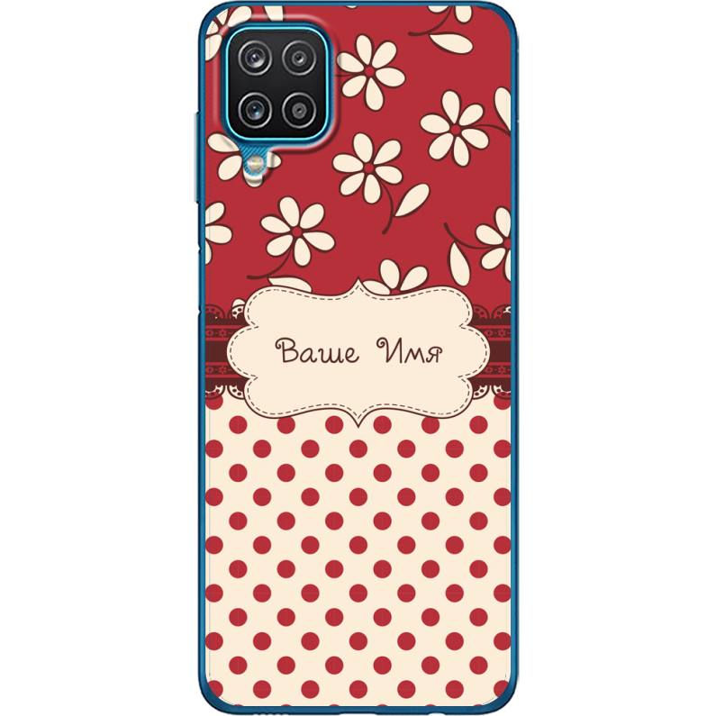 Чехол BoxFace Samsung A125 Galaxy A12 Именной Polka Dots