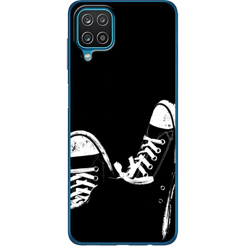 Чехол BoxFace Samsung A125 Galaxy A12 Black Sneakers