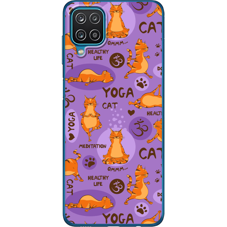 Чехол BoxFace Samsung A125 Galaxy A12 Yoga Cat