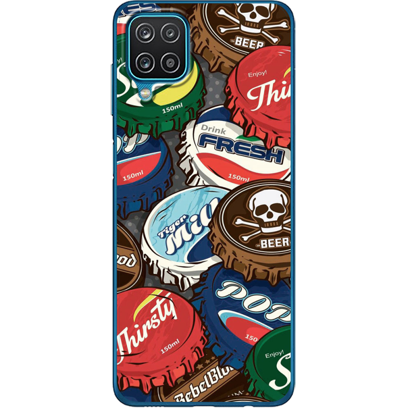 Чехол BoxFace Samsung A125 Galaxy A12 Drink Lids