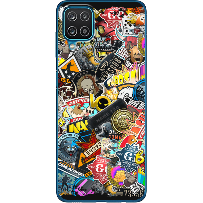 Чехол BoxFace Samsung A125 Galaxy A12 CS:Go Stickerbombing